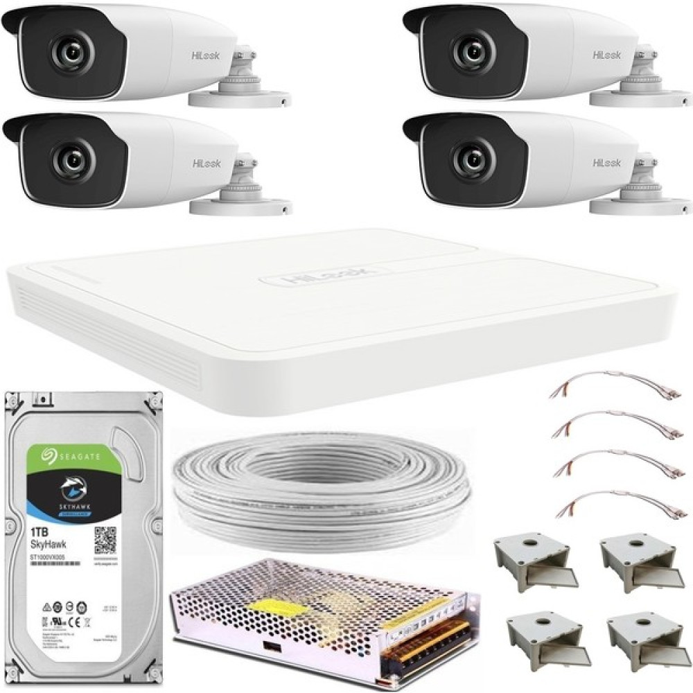 Hılook Hd-Tvı 4 Kameralı Güvenlik Kamera Sistemi Oto Boyaları Fiyatı