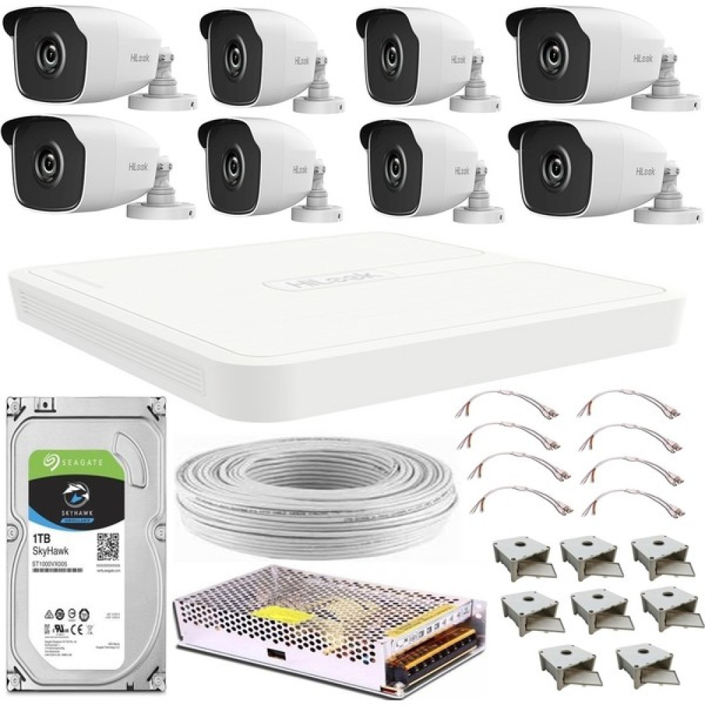 Hılook Hd-Tvı 8 Kameralı Güvenlik Kamera Sistemi Oto Boyaları Fiyatı