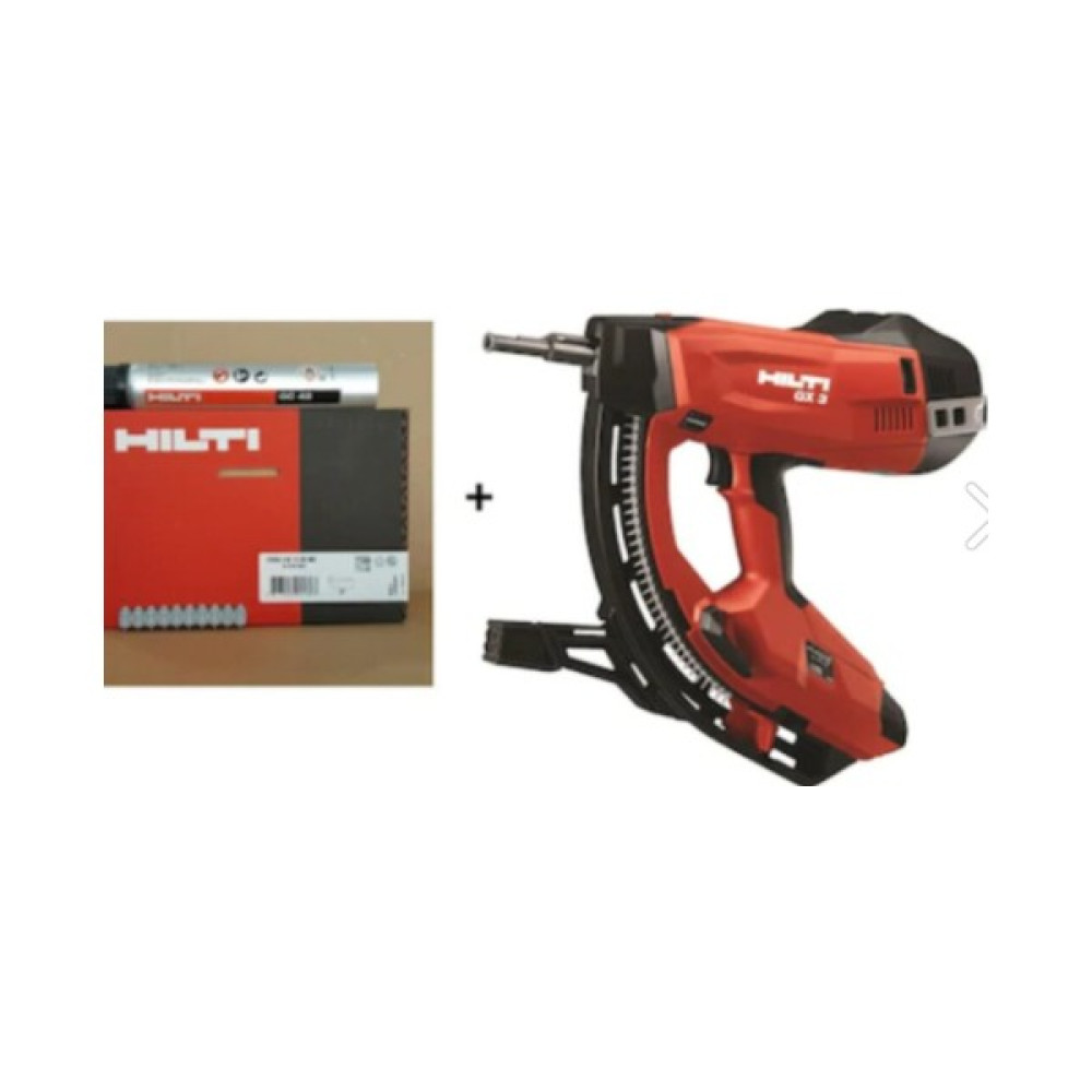 Hılti Gx3 14-19 mm Gazlı Çivi Çakma Tabancası +1200 Adet X-C 27 G3 Mx Beton Çivileri (Şeritli) Yedek Parça - Elektrikli El Aletleri Fiyatı