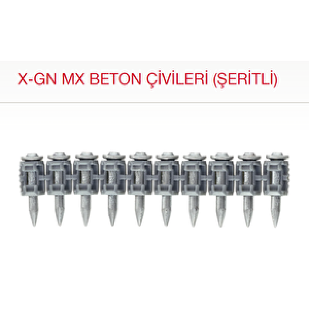 Hilti Hi̇lti̇ X-gn 27 Mx Tabanca Çi̇vi̇si̇ 750 Adet + Gc 21 ve 22 Tabanca Gazı Vida, Çivi, Somun Fiyatı