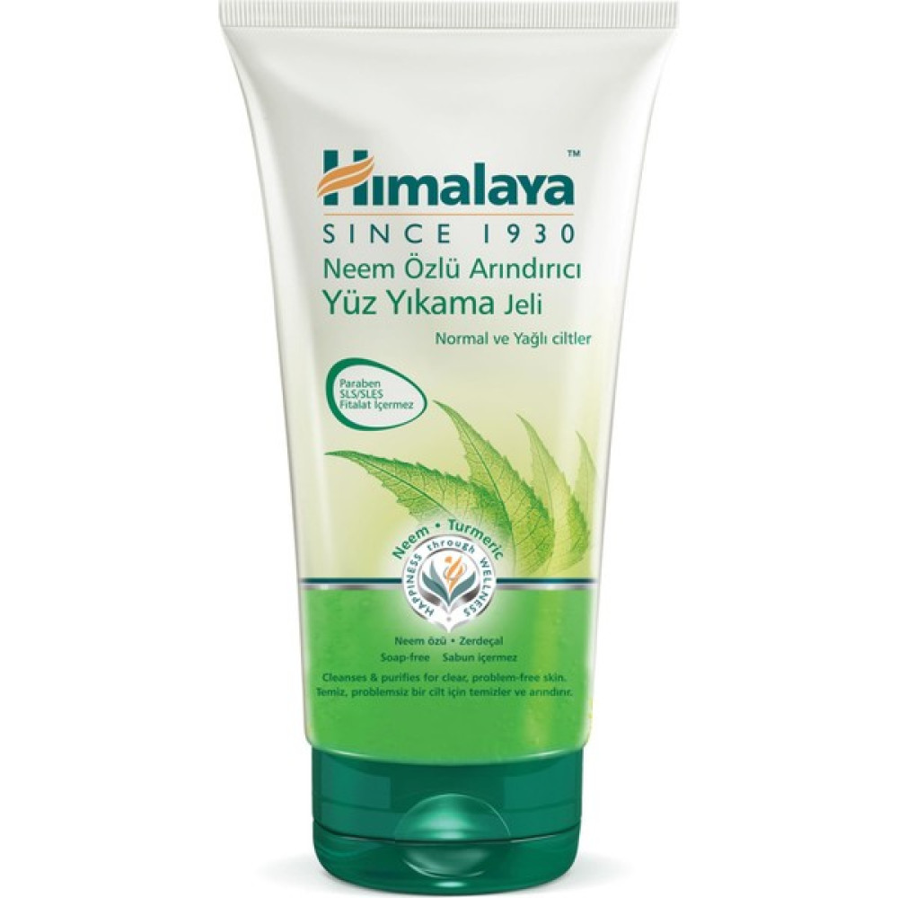 Himalaya Arındırıcı Yüz Yıkama Jeli, Neem, Zerdeçal, Parabensiz, Normal ve Yağlı Ciltler, 150 ml Cilt Temizleme ve Peeling Fiyatı
