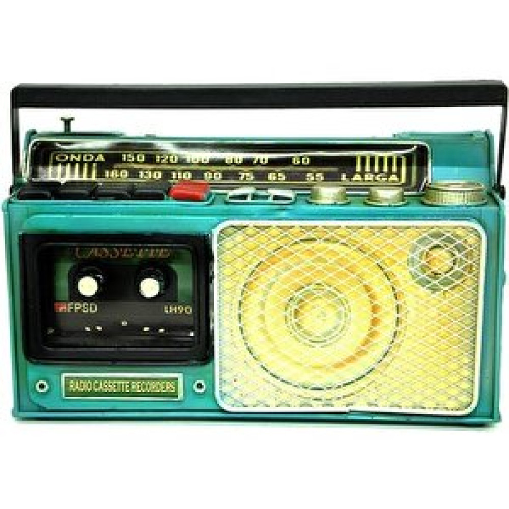 Himarry Dekoratif Metal Radyo Kumbara Vintage Biblo Hediyelik Biblo Fiyatı