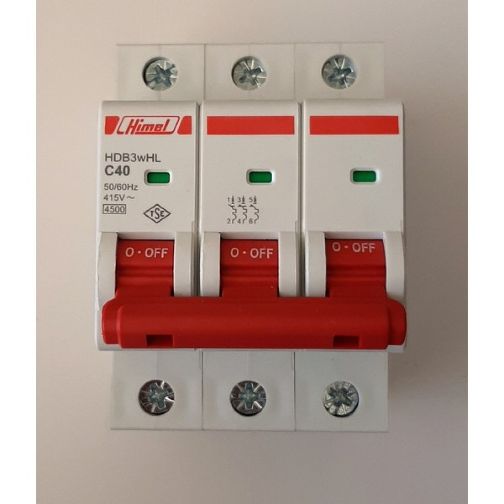 Himel 3*40A C Tipi 4,5ka Otomatik SIGORTA-HDB3WHL3C40 Oto Boyaları Fiyatı