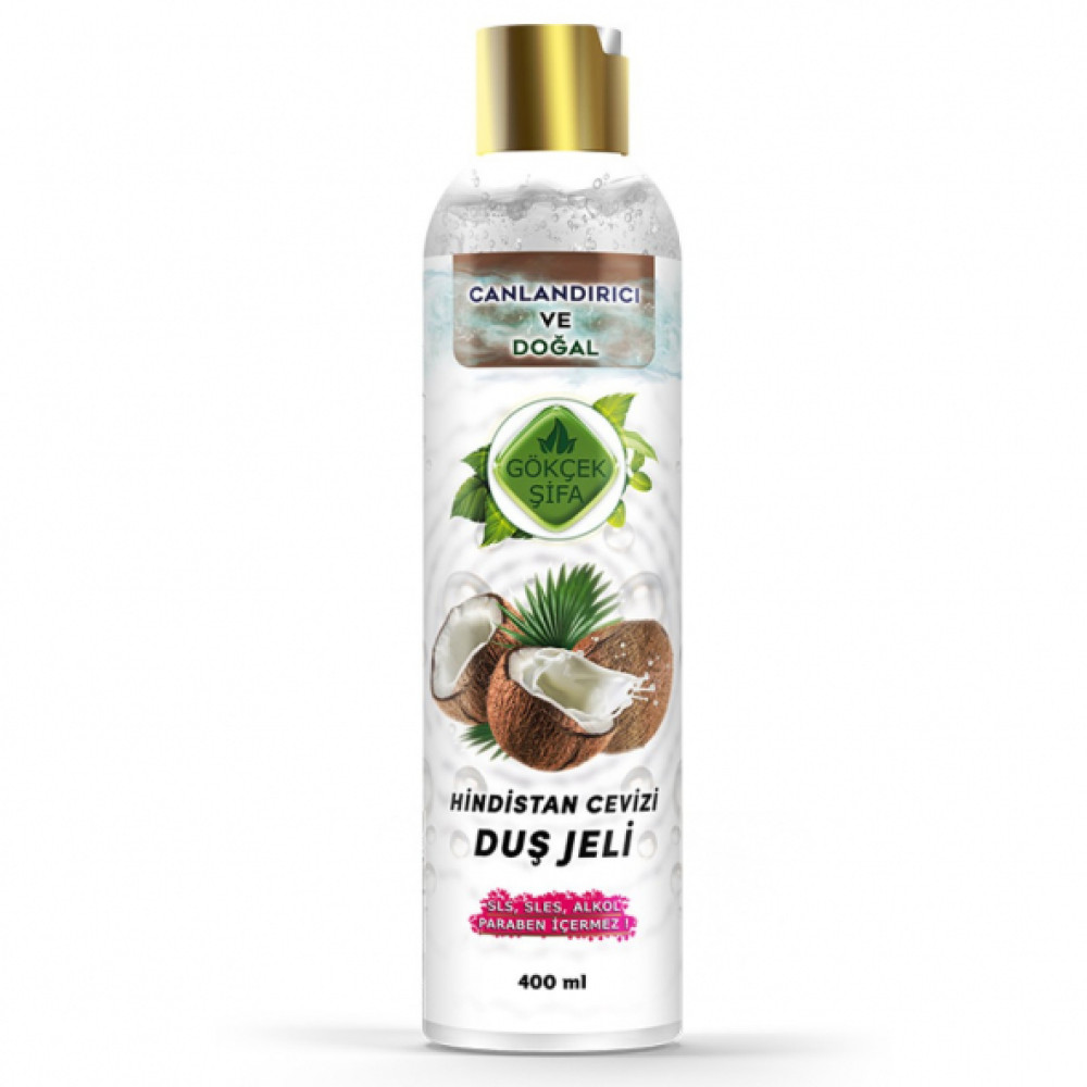 Hindistan Cevizi Dus Jeli 400 Ml (Sls-Sles-Alkol-Paraben Icermez) Duş Jelleri ve Banyo Köpükleri Fiyatı