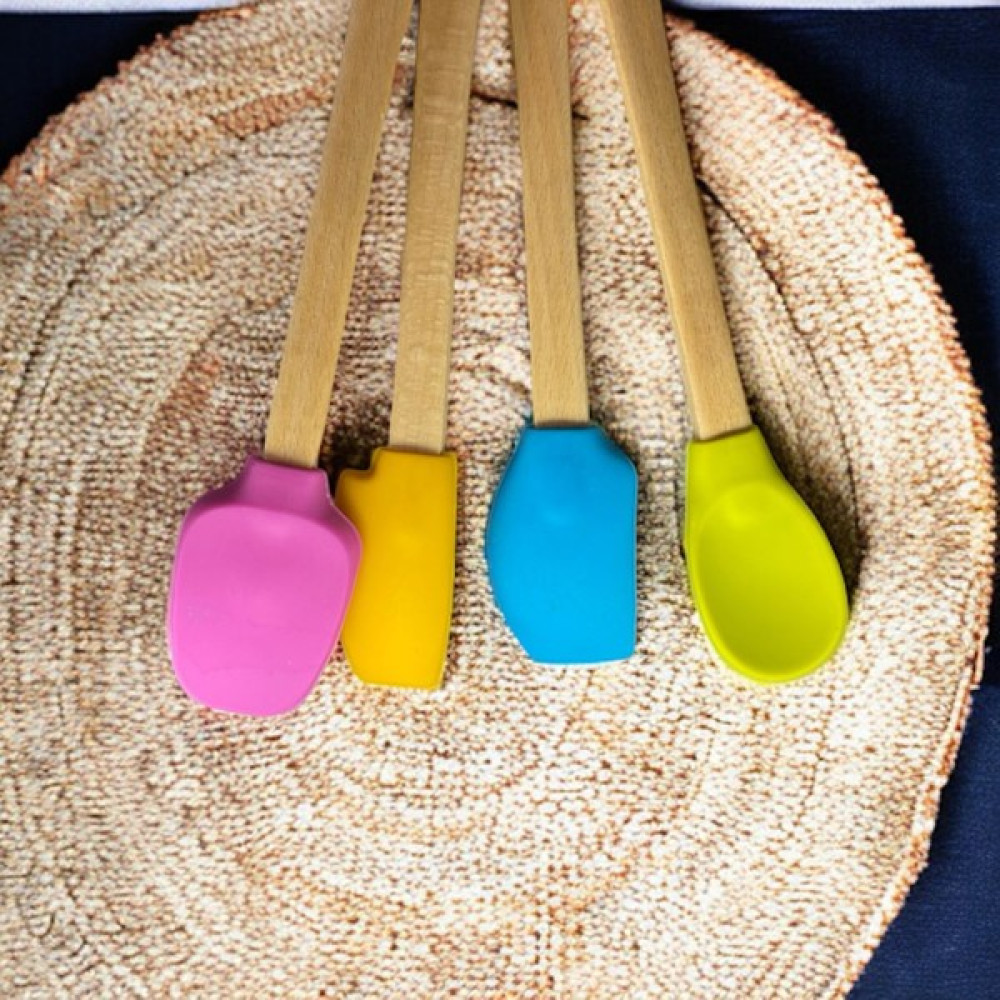 Hinessa 4 Lü Uzun Bambu Spatula Seti Mutfak Gereçleri Fiyatı