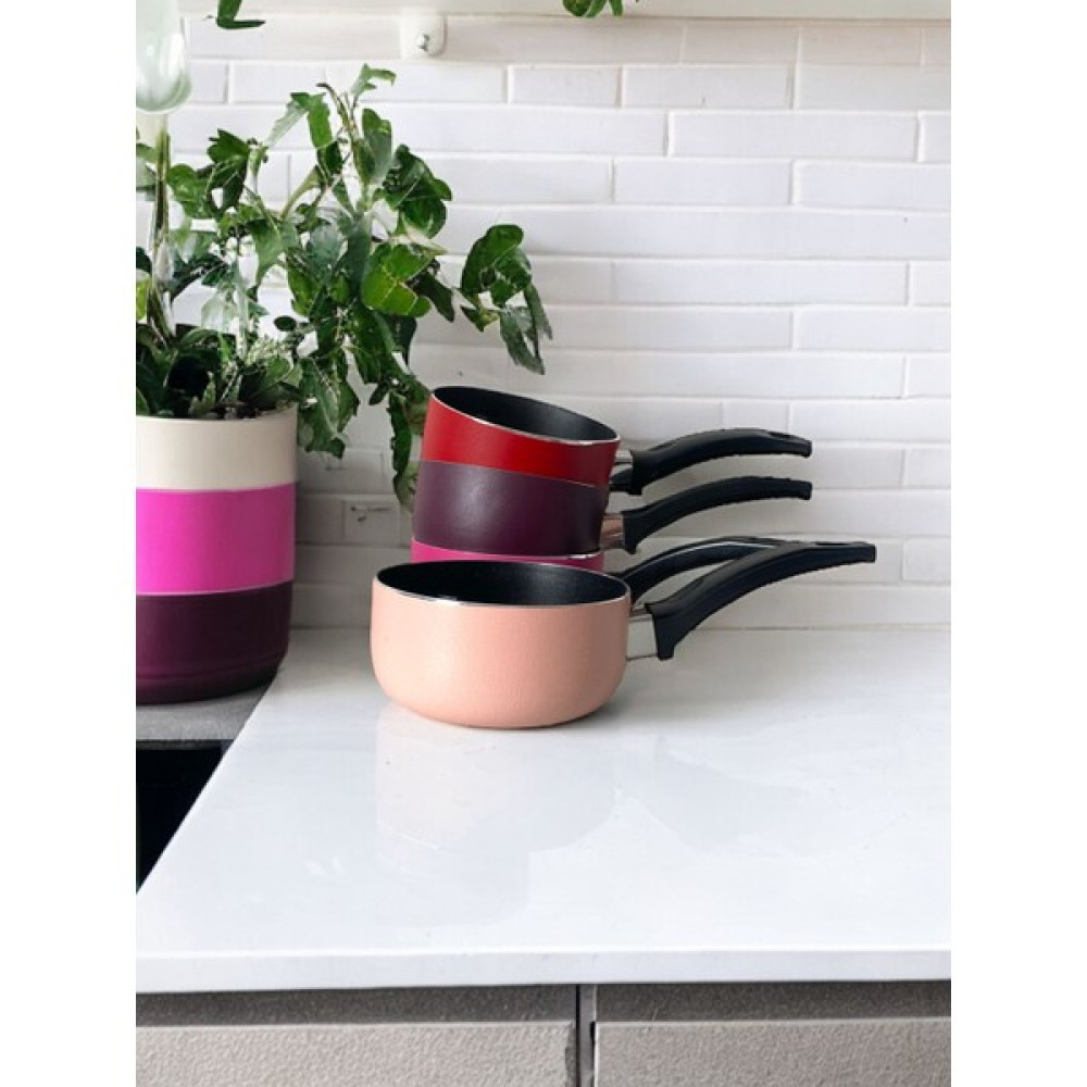 Hinessa Teflon Tavasütlük 12CM - Pembe Tencereler Fiyatı