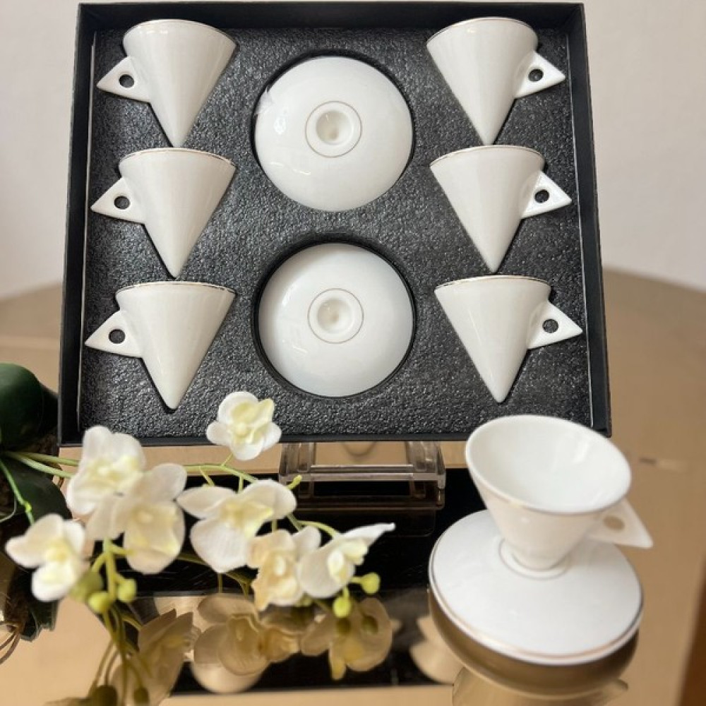 Hineza Home Beyaz Huni Fincan Takımı Fincan / Bardak / Kahve Takımı Fiyatı