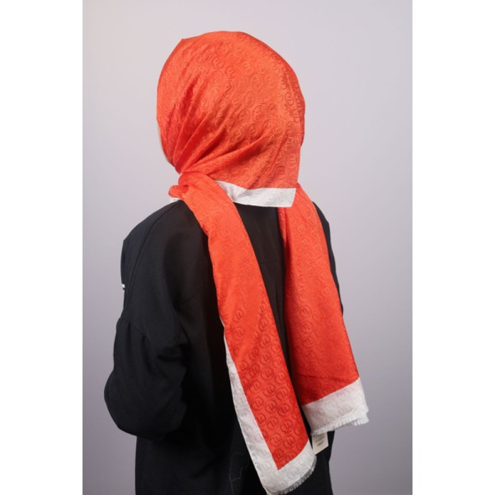 Hint İpek Desenli Monogram Şal - Desen-02 - Renk-12 -96 Şal / Fular & Eşarp Fiyatı
