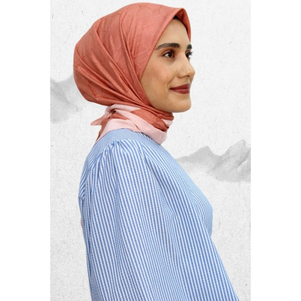 Hint İpek Monogram Eşarp EKE1032-24 Eşarp Fiyatı