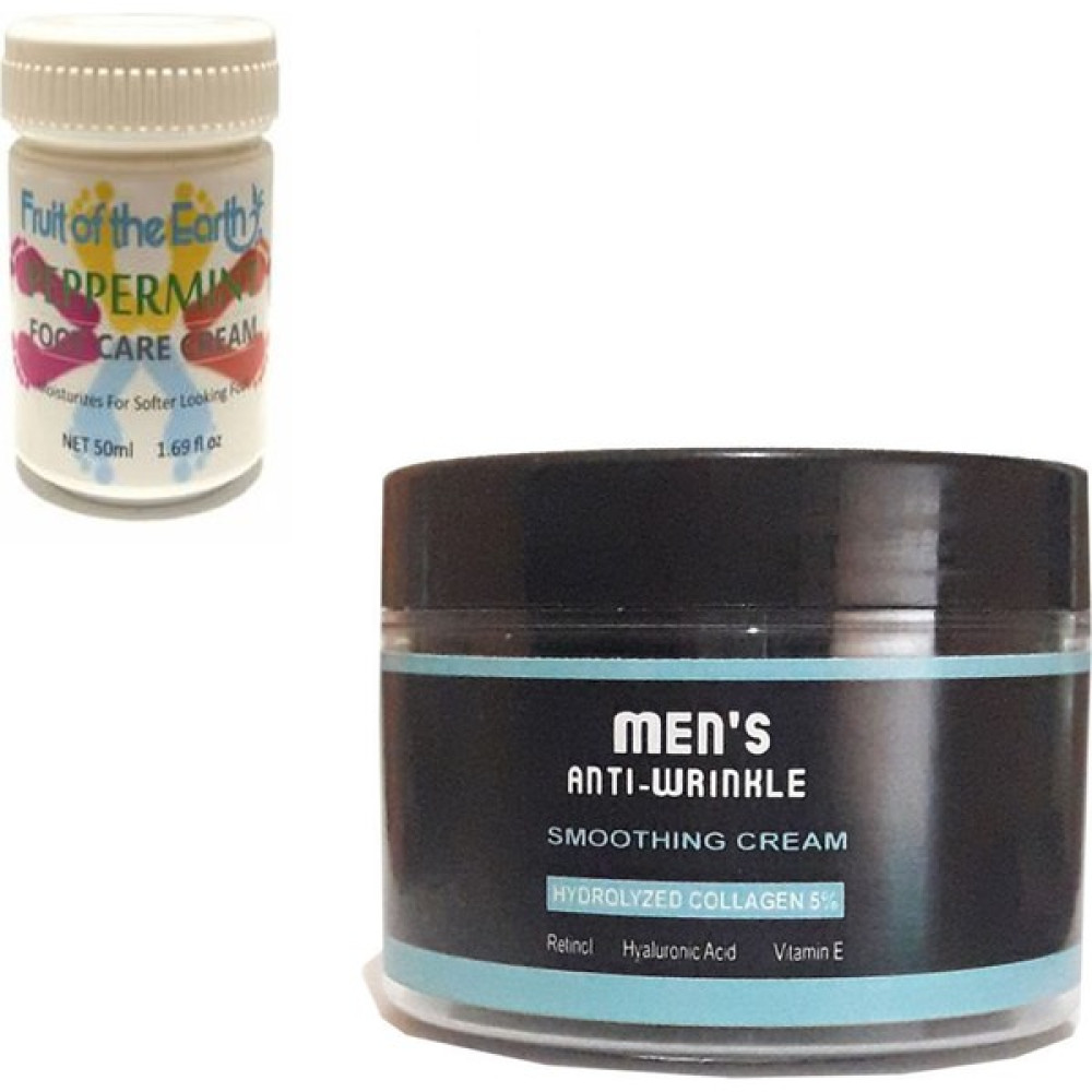 Hintohu Men's Anti-Wrinkle Smoothing Cream Erkek Yaşlanma Kırışıklık Karşıtı Yenileyici Onarıcı Sıkılaştırıcı Bakım Kremi 100 ml + Foot Care Cream ... Anti-Aging / Yaşlanma Karşıtı Fiyatı