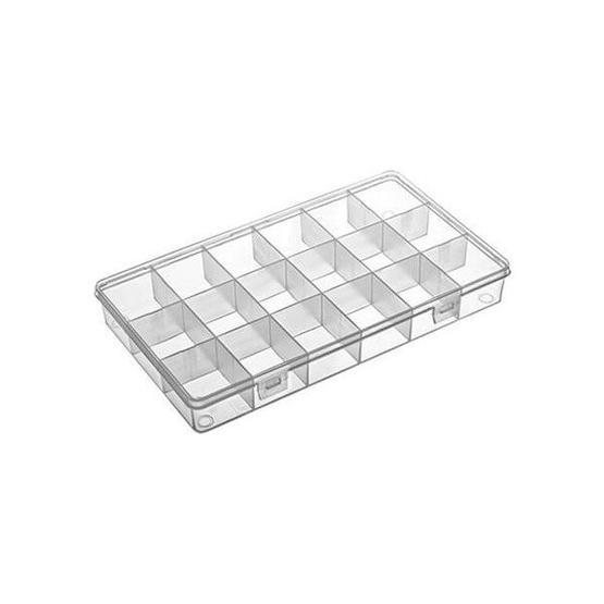 Hipaş 606 5 Adet Plastik 18 Bölmeli Kapaklı Organizer Kutu