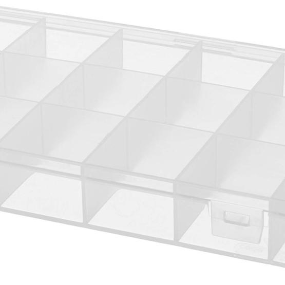 Hipaş 606 Plastik 18 Bölmeli Kapaklı Organizer Kutu
