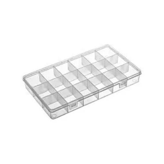 Hipaş 606 Plastik 18 Bölmeli Kapaklı Organizer Kutu