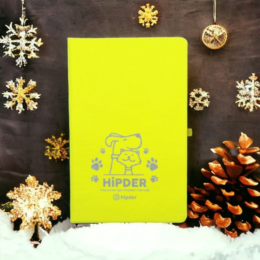 Hipder Defter - Floresan Sarı Not Defteri & Bloknot Fiyatı