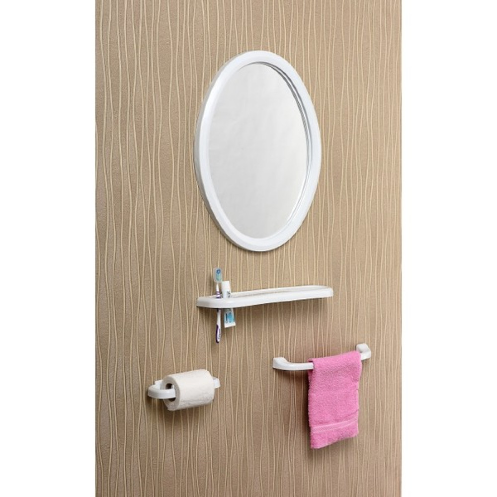 Hiper Küçük Oval Ayna Seti Banyo Aynası Fiyatı