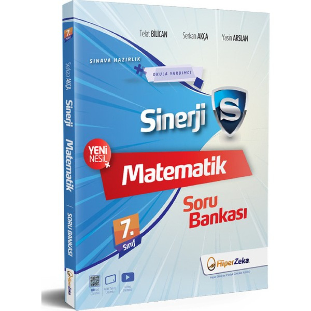 Hiper Zeka 7. Sınıf Matematik Sinerji Soru Bankası Kaynak Kitapları Fiyatı