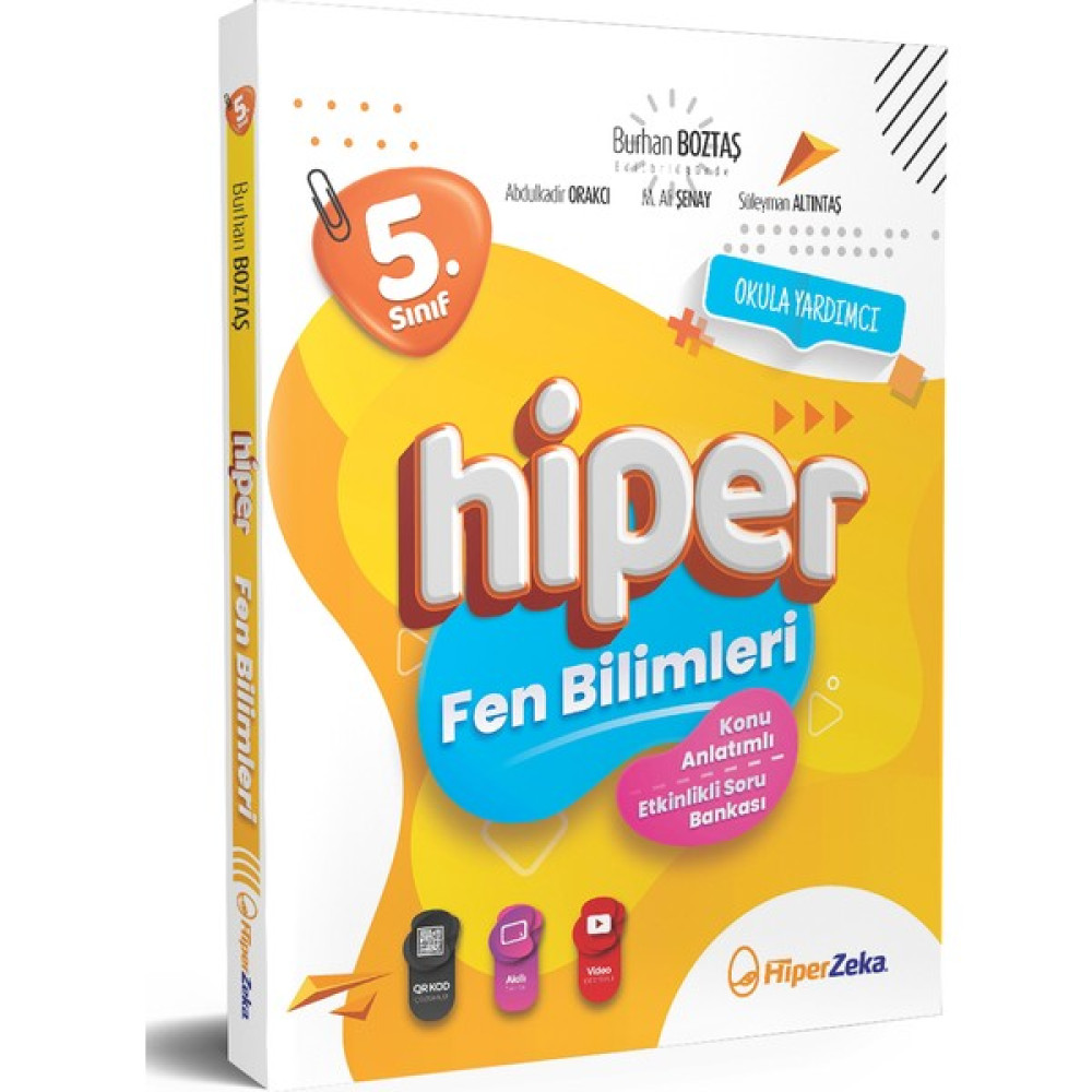 Hiper Zeka Yayınları 2024 5. Sınıf Fen Bilimleri Konu Anlatımlı - Etkinlikli Soru Bankası Ders Sınav Kitapları Fiyatı