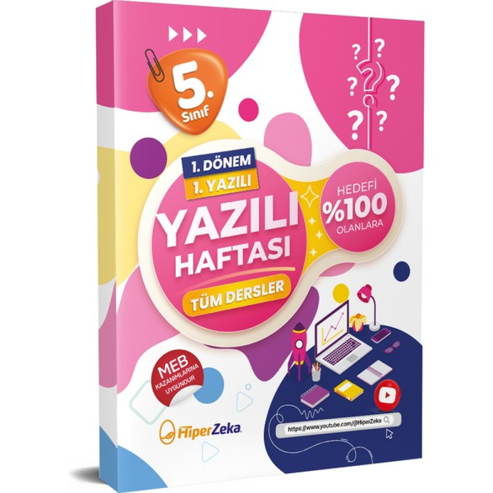 Hiper Zeka Yayınları 5. Sınıf Yazılı Haftası Tüm Dersler 1. Dönem 1. Yazılı Deneme Tüm Dersler Fiyatı