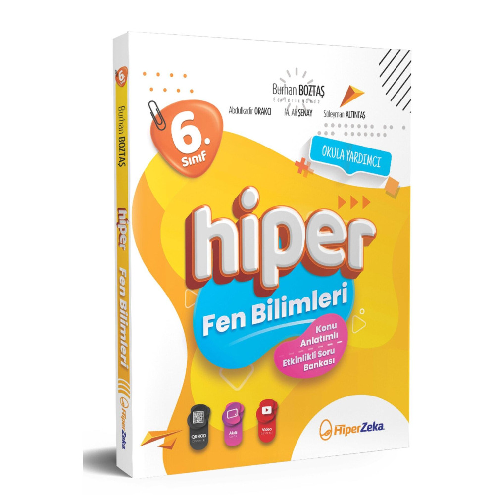 Hiper Zeka Yayınları 6. Sınıf Hiper Fen Bilimleri Konu Anlatımlı & Etkinlikli Soru Bankası Nw | Burhan Boztaş Yardımcı Kitaplar Fiyatı