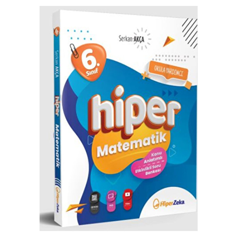 Hiper Zeka Yayınları 6. Sınıf Hiper Matematik Konu Anlatımlı & Etkinlikli Soru Bankası / 9786256935181 Ders Sınav Kitapları Fiyatı