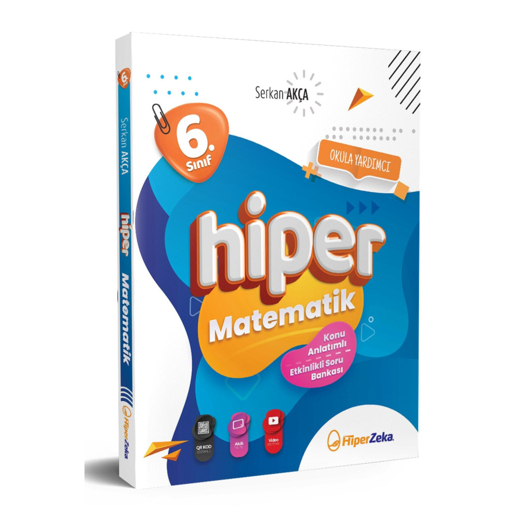Hiper Zeka Yayınları 6. Sınıf Hiper Matematik Konu Anlatımlı & Etkinlikli Soru Bankası Nw | Serkan Akça Yardımcı Kitaplar Fiyatı