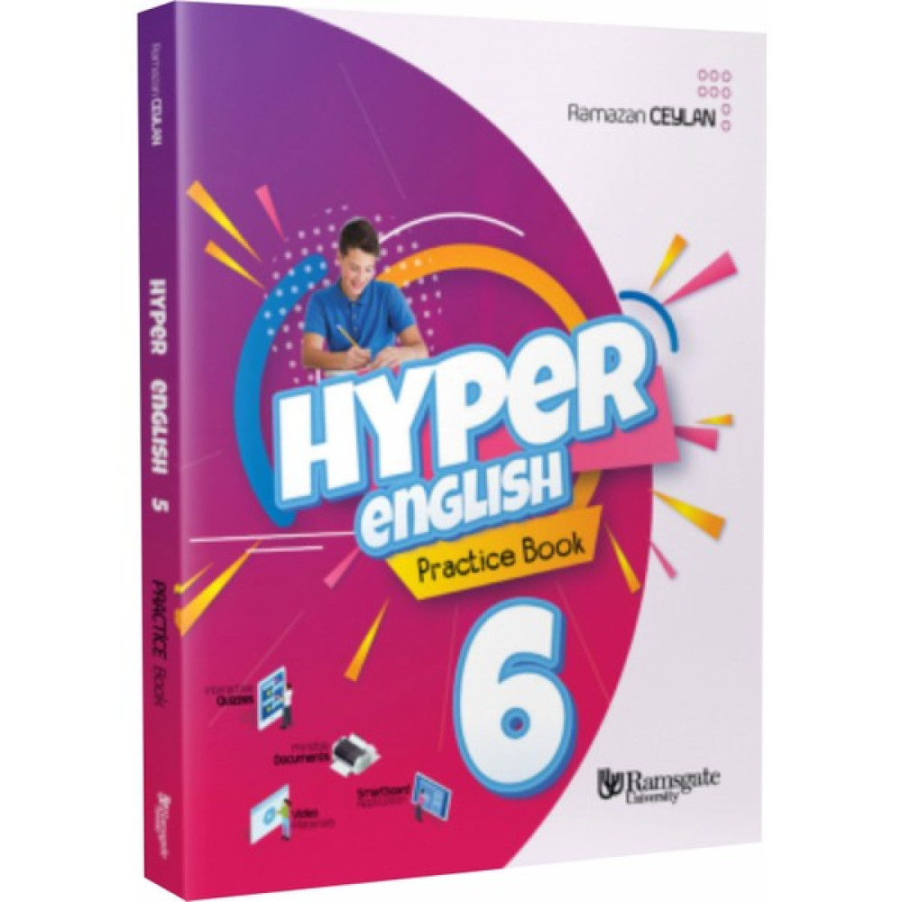 Hiper Zeka Yayınları 6. Sınıf Hyper English Pratice Book - Ramazan Ceylan (Ciltli) Kaynak Kitapları Fiyatı