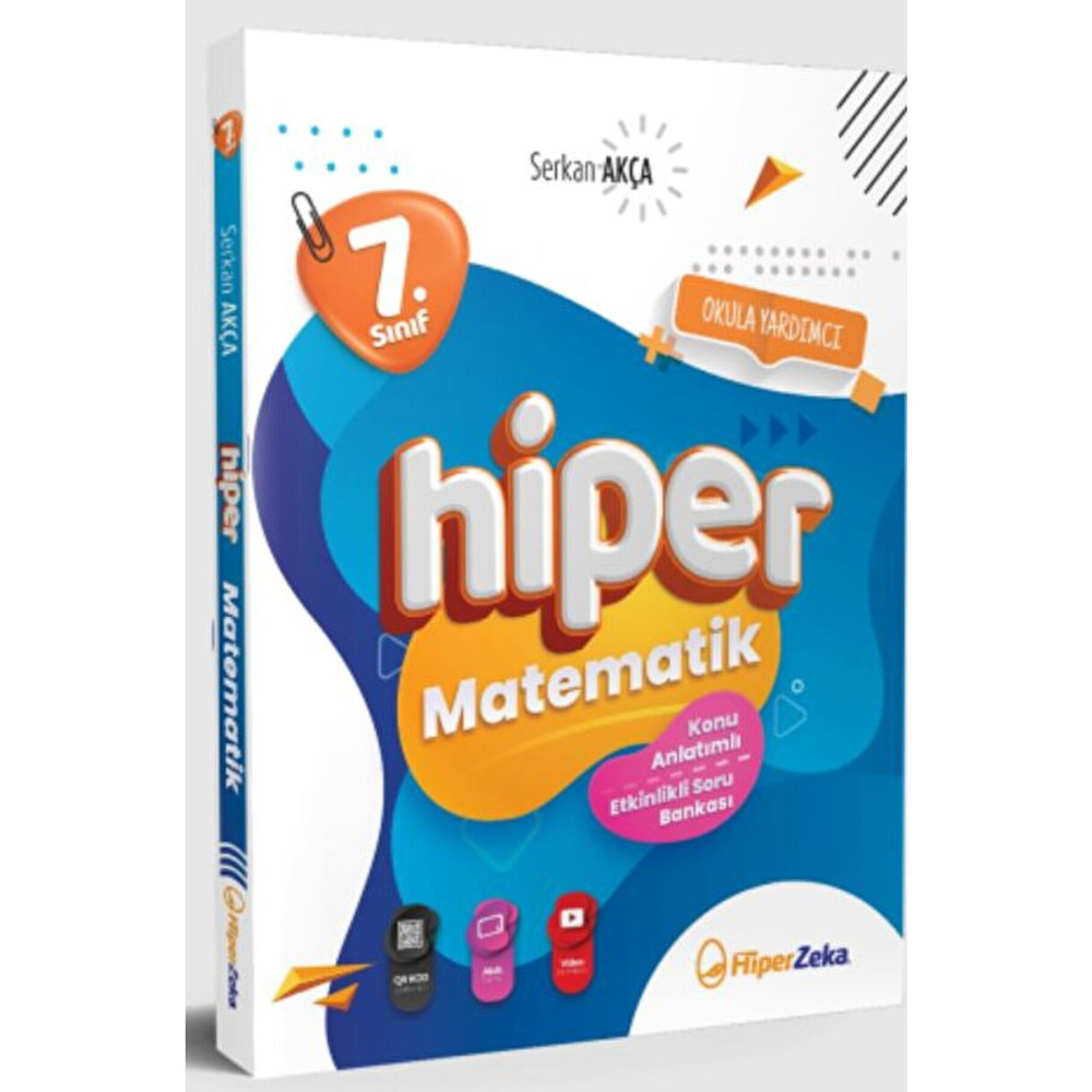 Hiper Zeka Yayınları 7. Sınıf Hiper Matematik Konu Anlatımlı Etkinlikli Soru Bankası / 9786256935198 Ders Sınav Kitapları Fiyatı