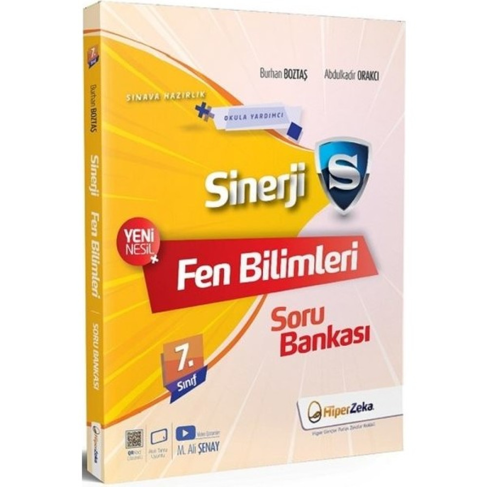 Hiper Zeka Yayınları 7. Sınıf Sinerji Fen Bilimleri Soru Bankası Ders Sınav Kitapları Fiyatı