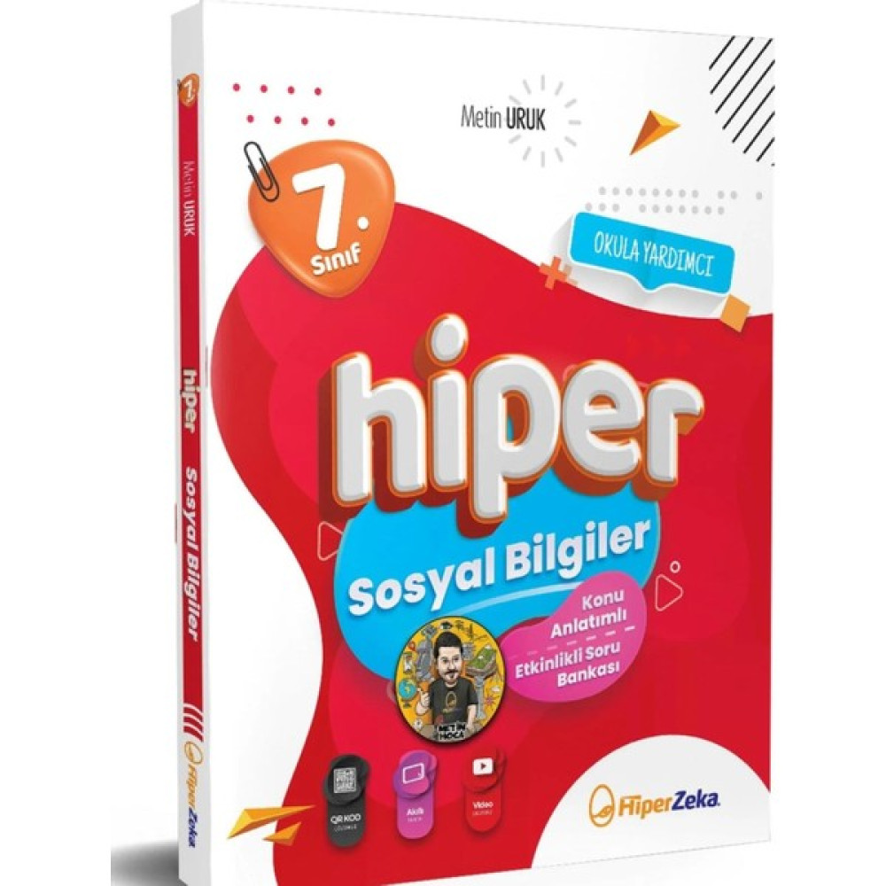 Hiper Zeka Yayınları 7. Sınıf Sosyal Bilgiler Hiper Konu Anlatımlı Soru Bankası Sosyal Bilgiler Fiyatı