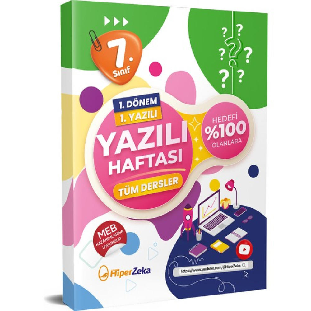 Hiper Zeka Yayınları 7. Sınıf Yazılı Haftası Tüm Dersler 1. Dönem 1. Yazılı Deneme Tüm Dersler Fiyatı
