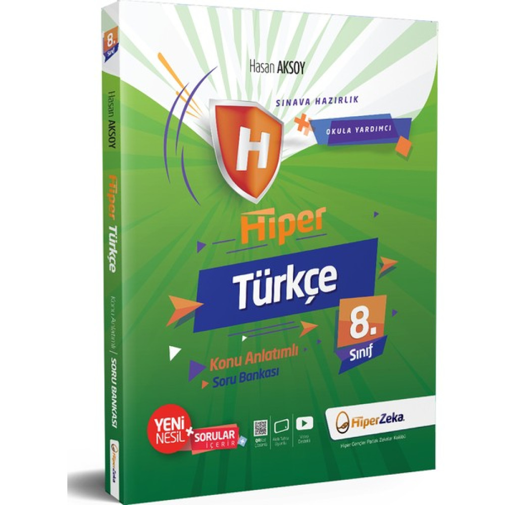 Hiper Zeka Yayınları 8. Sınıf Hiper Türkçe Konu Anlatımlı & Soru Bankası Türkçe Fiyatı