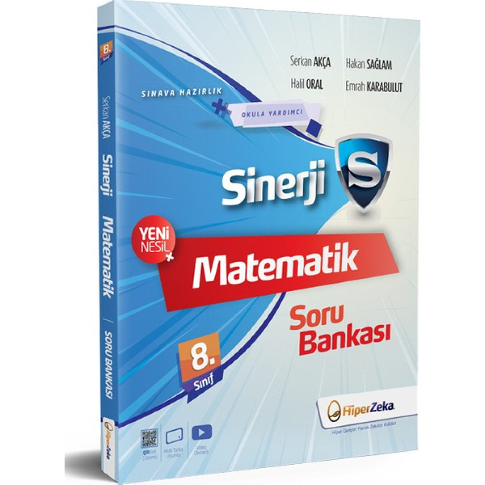 Hiper Zeka Yayınları 8. Sınıf Matematik Sinerji Soru Bankası Kaynak Kitapları Fiyatı