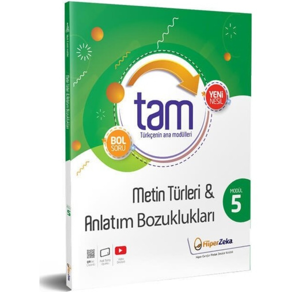 Hiper Zeka Yayınları 8. Sınıf Tam Türkçe 5 Teknik Analiz Modüller Temel Yeterlilik Testi (TYT) Fiyatı