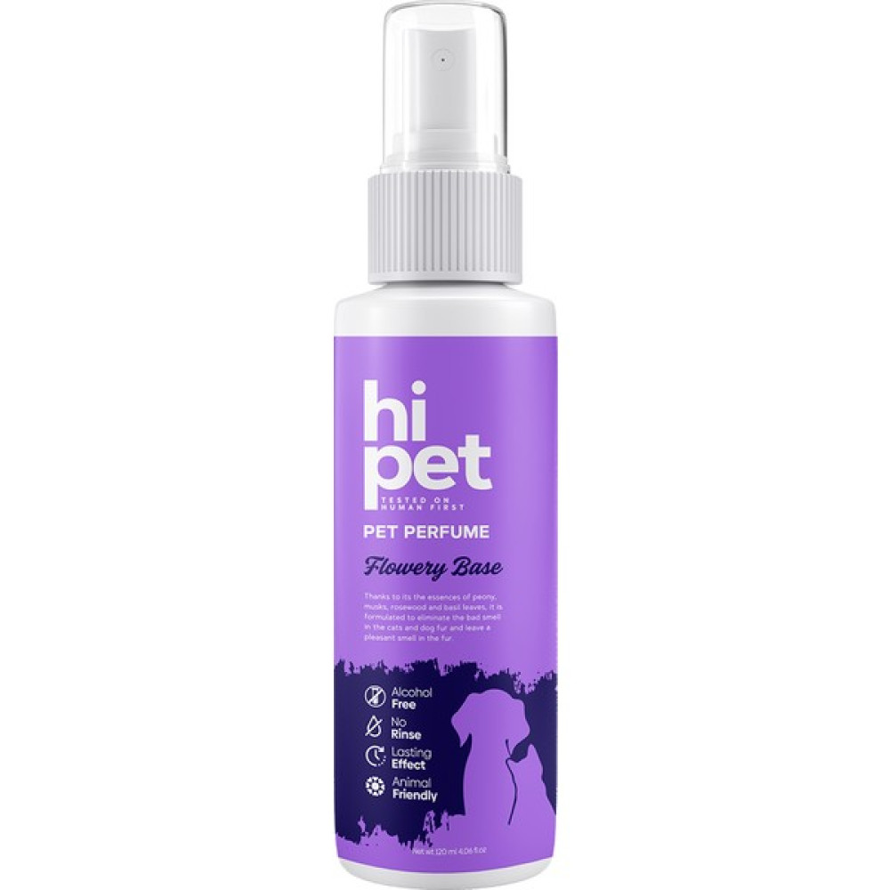HiPet Flowery Base Köpek PARFÜM120 ml Evcil Hayvan Ürünleri Fiyatı