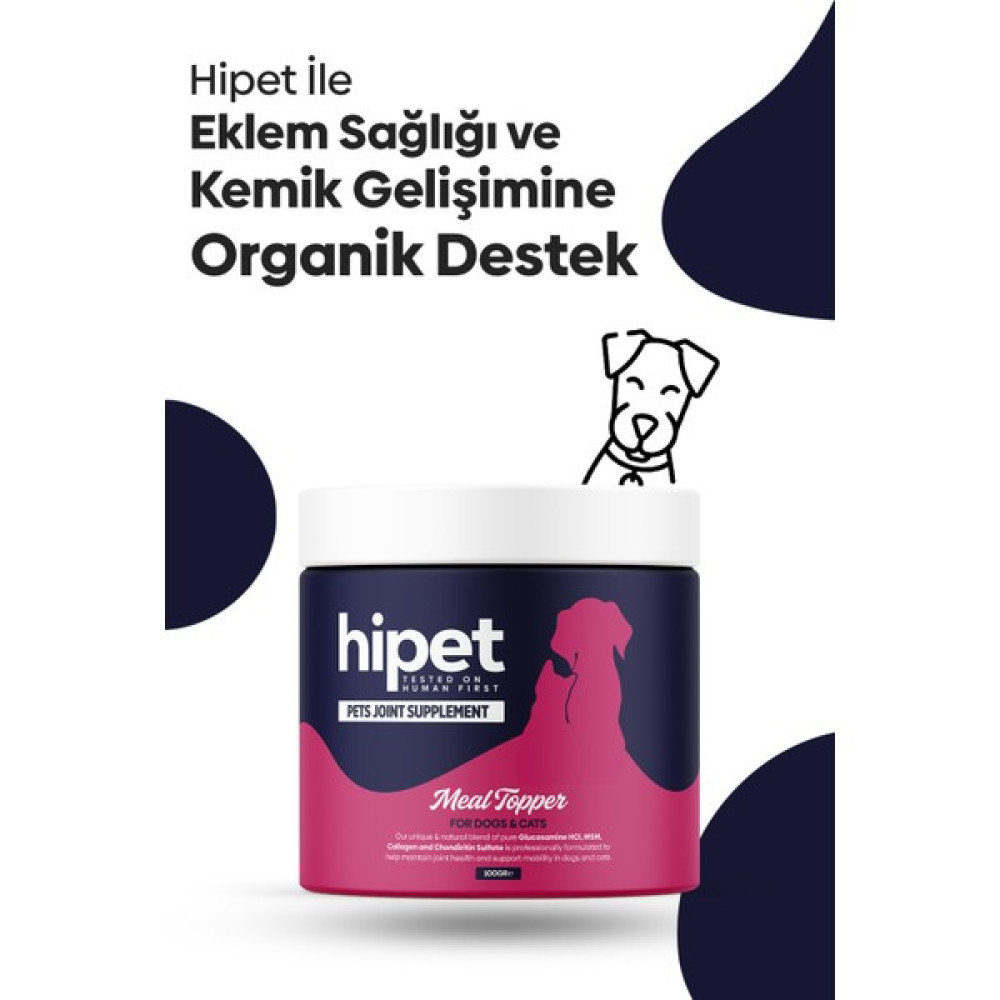 Hipet Glukozamin Köpek Eklem, Kalça, Iskelet Destekleyici 100 gr Evcil Hayvan Ürünleri Fiyatı