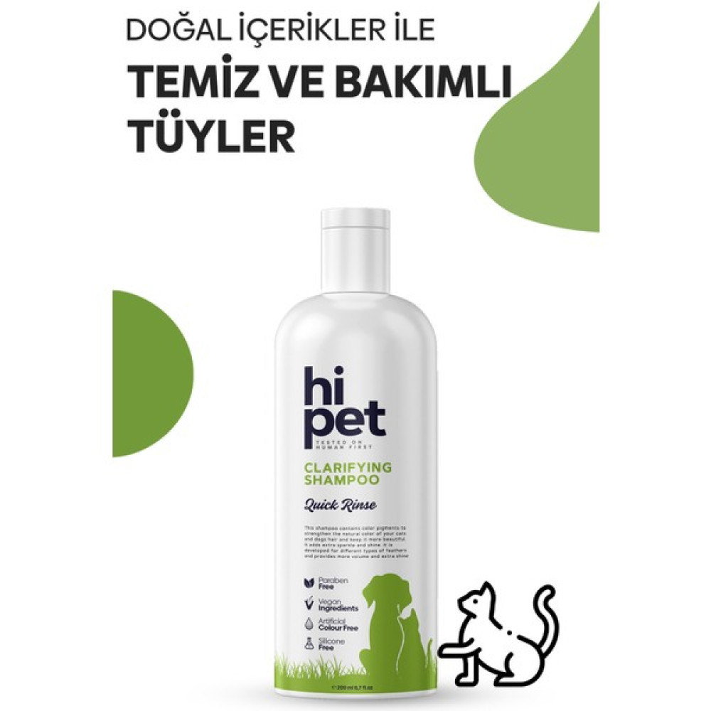 Hipet Kedi Arındırıcı Şampuan Evcil Hayvan Ürünleri Fiyatı