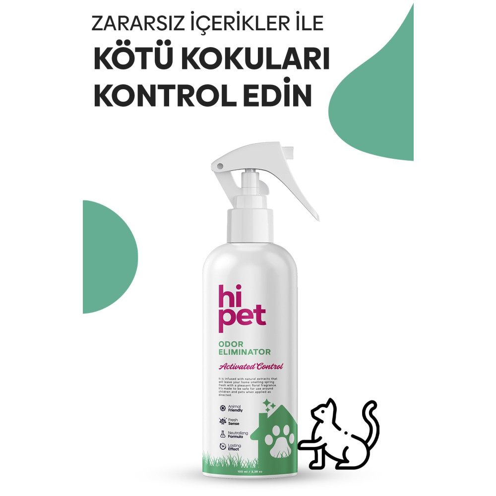 HiPet Kedi Koku Giderici Spray Evcil Hayvan Ürünleri Fiyatı
