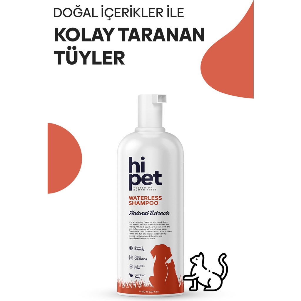 HiPet Kedi Kuru Şampuan Evcil Hayvan Ürünleri Fiyatı