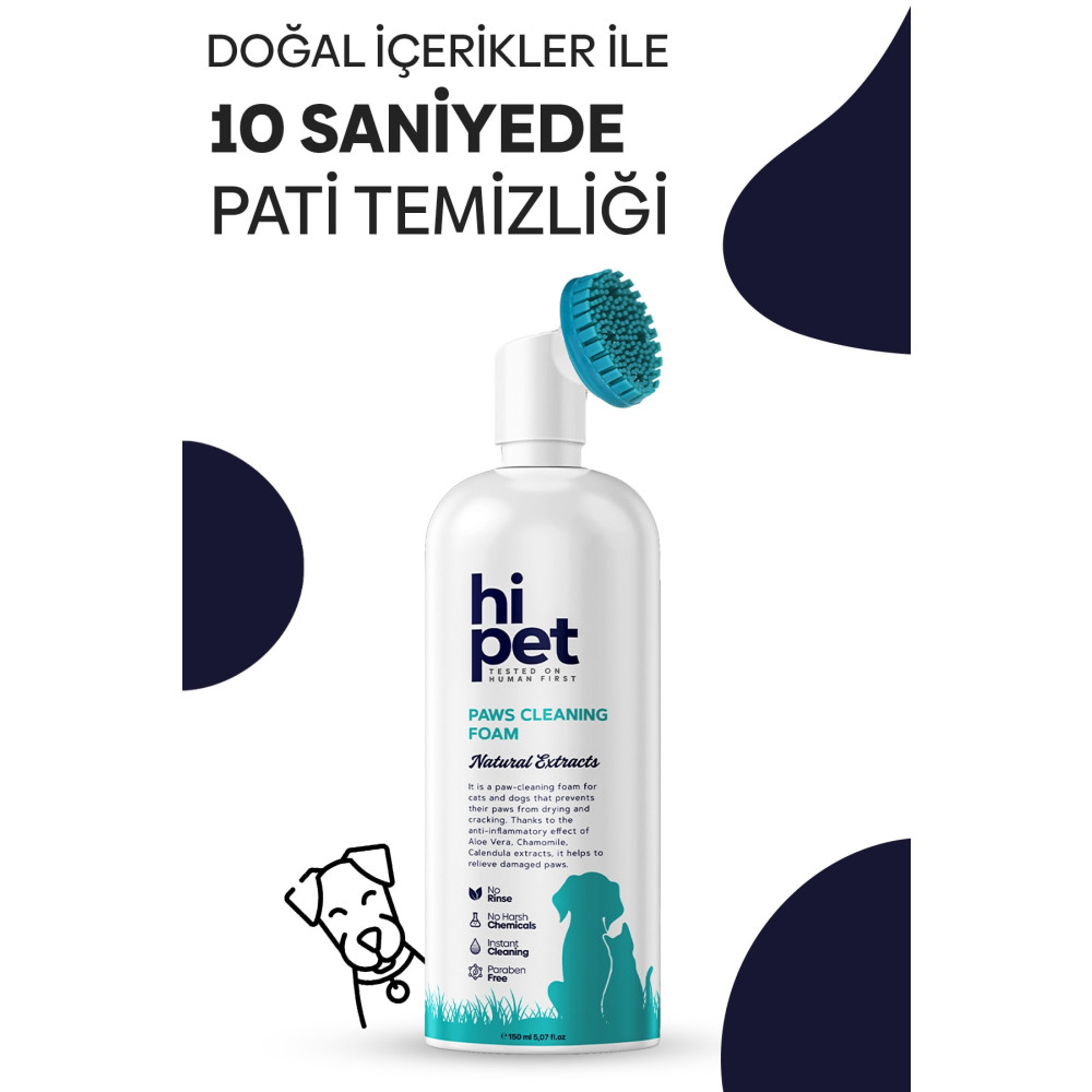 HiPet Köpek Pati Temizleme Köpüğü Evcil Hayvan Ürünleri Fiyatı