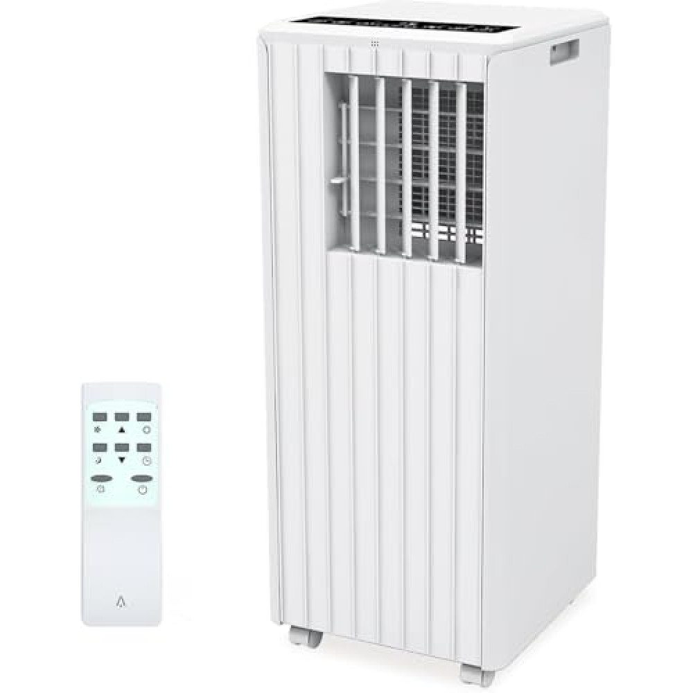 Hipicute 8,000 BTU Portable Air Conditioner, Smart Control, Cools up to 350 Sq. Ft., with Dehumidifier & Fan mode, Easy- to-use Remote Control & Window Installation Kit Included Air Conditioners Fiyatı