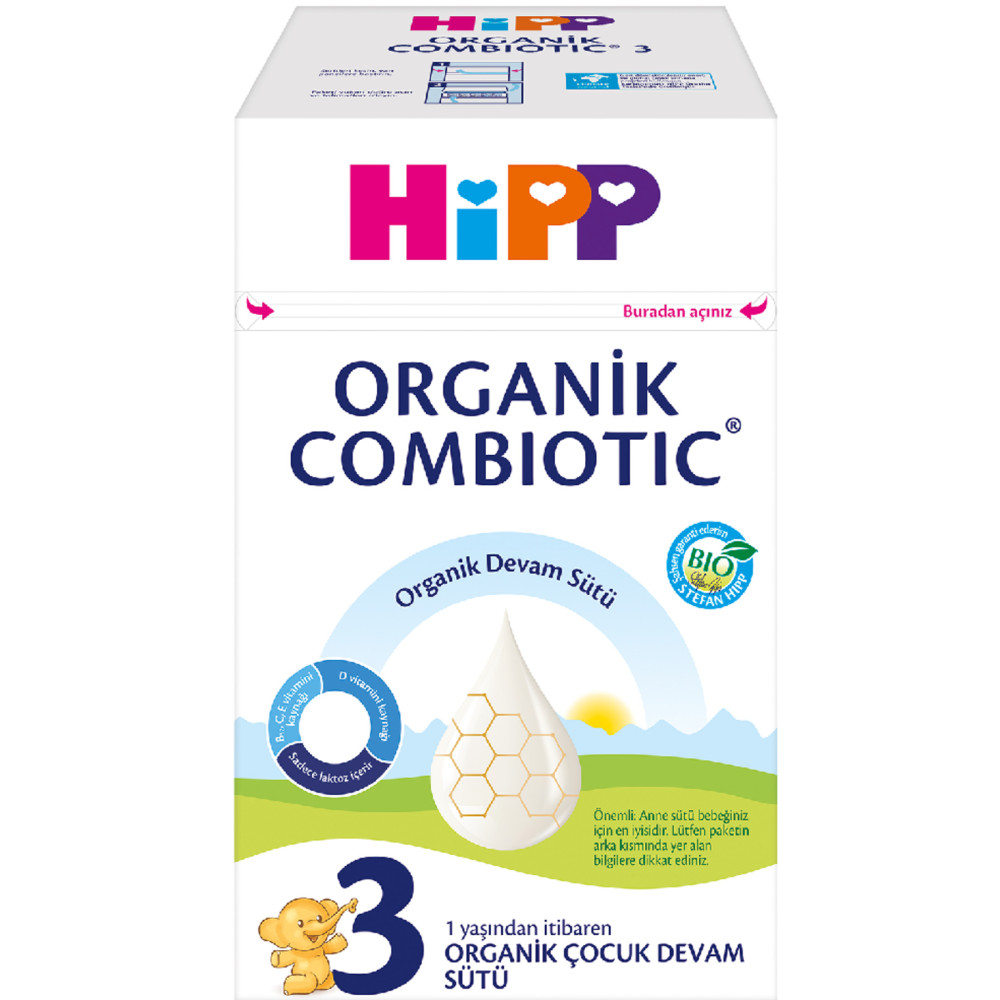 Hipp 3 Combiotic Organik Devam Sütü 800 gr Bebek Mamaları Fiyatı