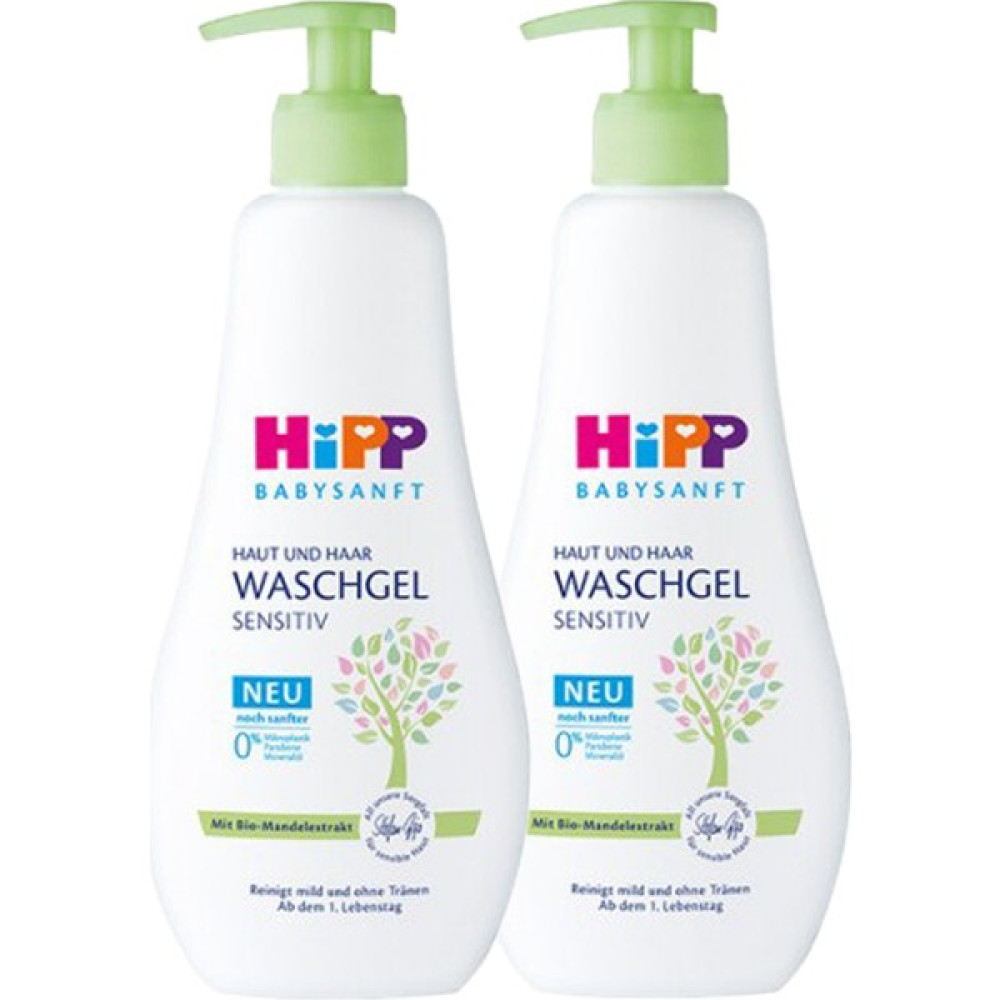 Hipp Babysanft Bebek Saç ve Vücut Banyo Jeli 400 ml x 2 Adet Bebek Şampuanı Fiyatı