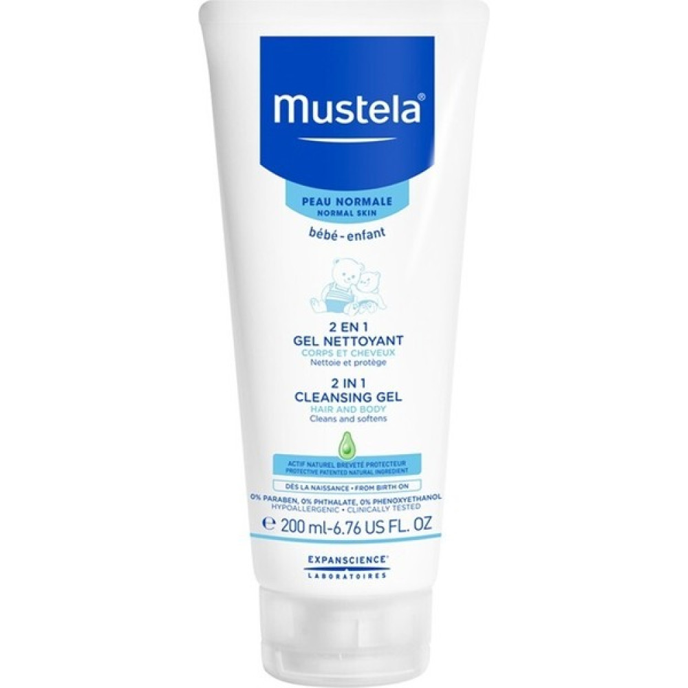 Hipp Mustela 2 In 1 Cleansing Gel 200 Ml (Saç Ve Vücut Şampuanı) - Renkli Bebek Şampuanı Fiyatı