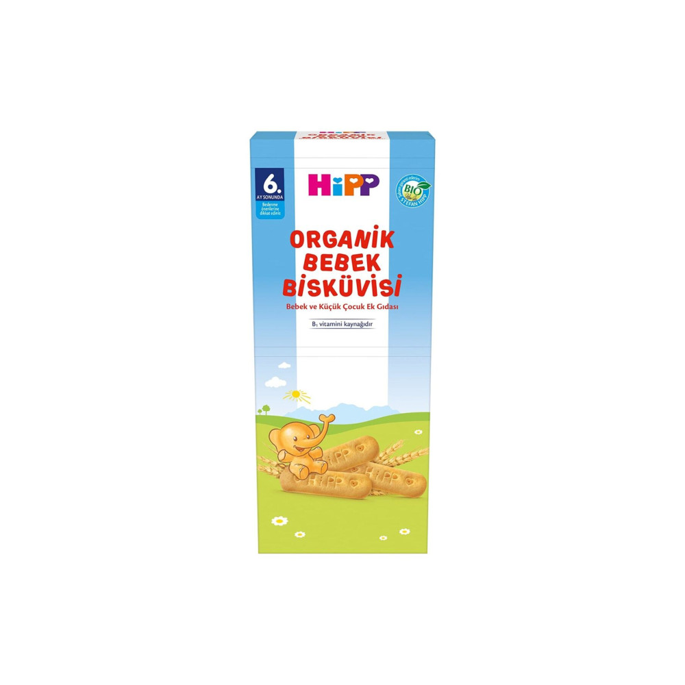 Hipp Organik Bebek Bisküvisi 180gr (4*45gr) Bisküvi ve Kek Fiyatı