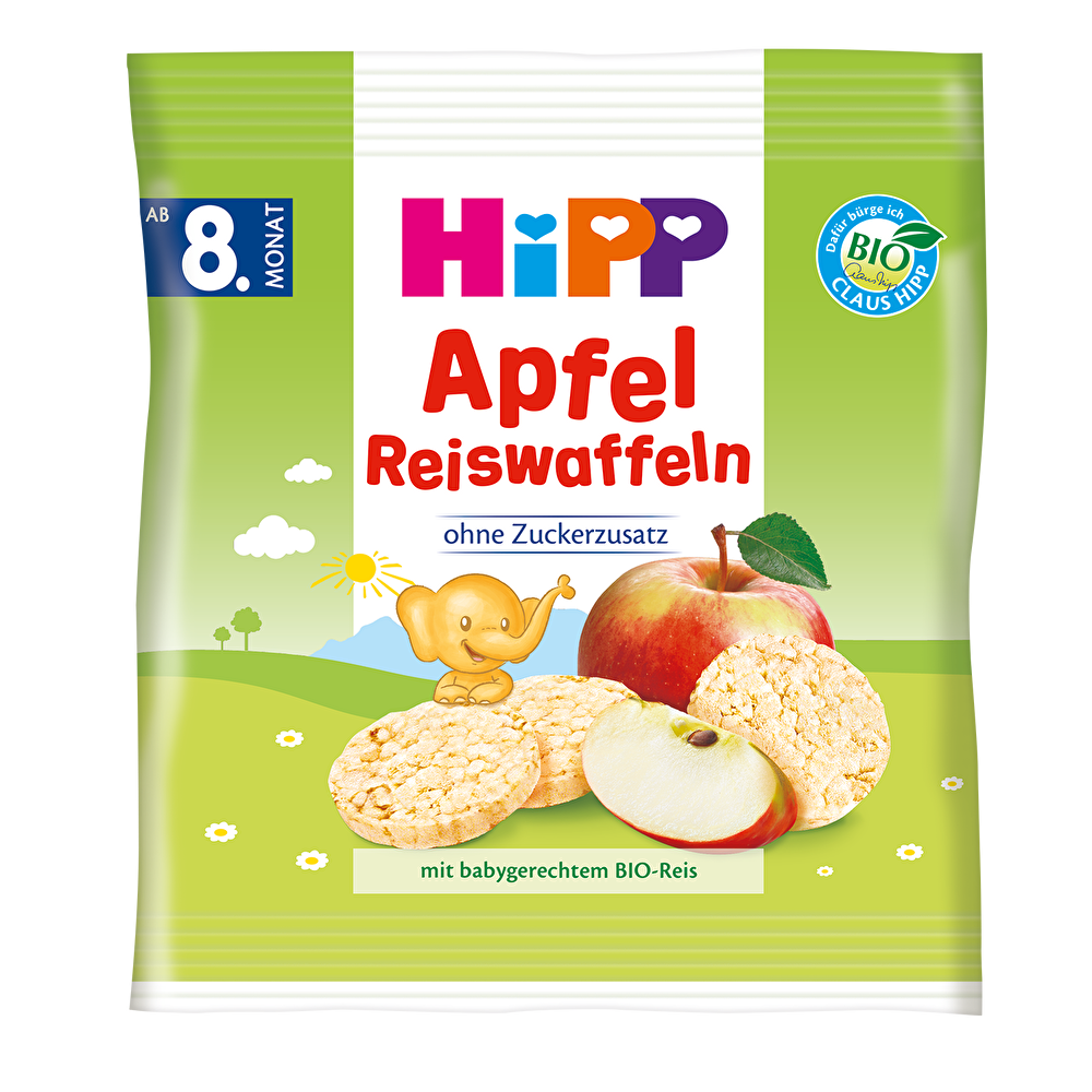 Hipp Organik Elma Pirinç Bebek Gofreti 30 Gr Bebek Mamaları Fiyatı