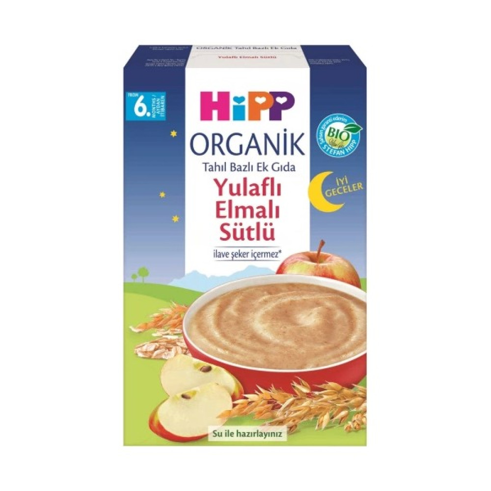 Hipp Organik Iyi Geceler Sütlü Yulaflı Elmalı Tahıl Bazlı Ek Gıda 250 gr Oto Boyaları Fiyatı