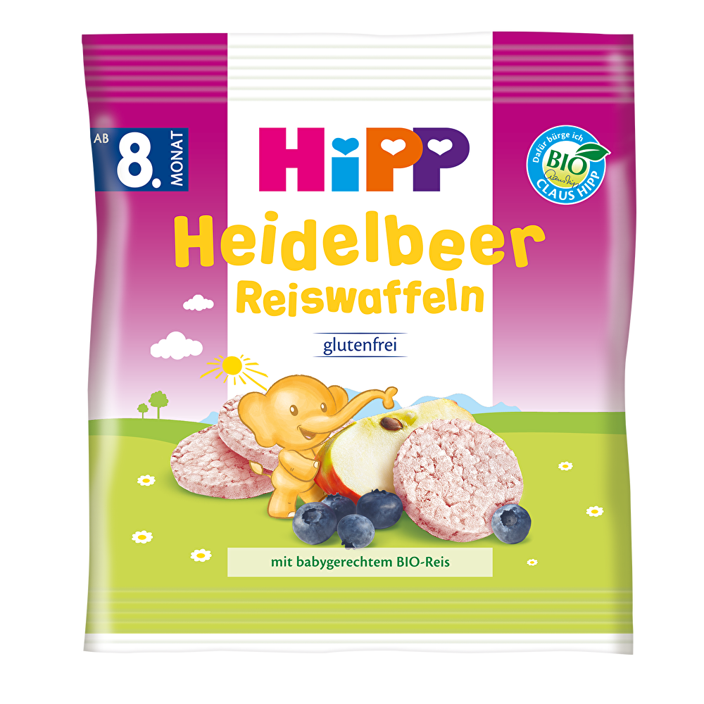 Hipp Organik Yabanmersinli Pirinçli Bebek Gofreti Bebek Mamaları Fiyatı