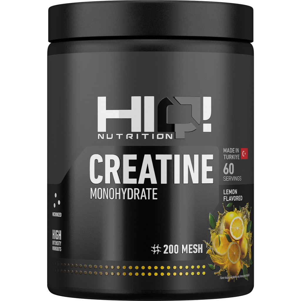 HIQ Nutrition 360g Limon Aromalı Kreatin Tozu 200 Mesh Yüksek Performanslı Sporcu Besini Diğer Fiyatı