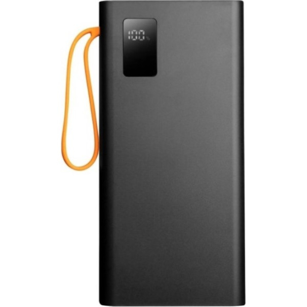 Hiqonic 20.000 Mah Pd 22.5W Dahili Kablolu 3.0 Hızlı Şarj Destekli Powerbank, Dijital Göstergeli Powerbank - Siyah Taşınabilir Şarj Cihazı - Powerbank Fiyatı