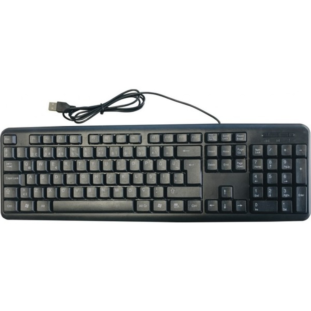 Hiqonic Nümerik Türkçe Q Klavye Standart Bilgisayar,notebook ,laptop Uyumlu Turkish Q Keyboard Oyuncu Klavyesi Fiyatı